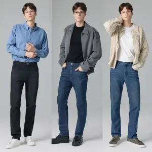 25FW 뱅뱅 남성 가을 라이크라 스트레이트핏 데님 3종