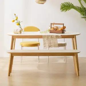 마르체 롤리 HPM 원목 벤치 의자 1450 BCM632C