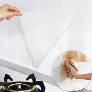 오염방지 부엌 시트 타일 주방 씽크대 벽에붙이는/주방벽시트지/방수시트지/싱크대시트지/기름때방지/주방