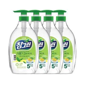 [참그린]레몬녹차 기름기뽀드득 1kg 펌프 x 4개