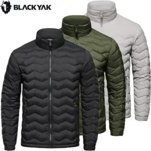 [롯데백화점]블랙야크 남성 베이직 퀼팅형 다운자켓 거위털 경량패딩 1BYPAW4010 GD