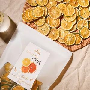 티랑 건조청귤 200g 대용량 건조과일 건청귤 청귤칩