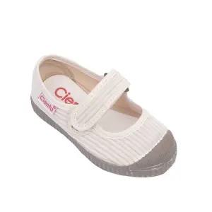 [토박스][토박스 공식몰] 씨엔타 메르세데스 벨크로 틴타도 코듀로이 아이보리