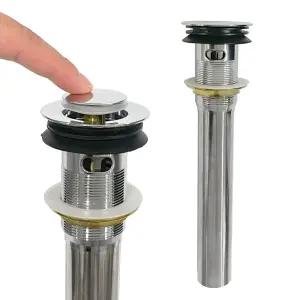 철물마켓 자동팝업 세면대 팝업 배수관 폽업 폼업 세면기 배수구 교체