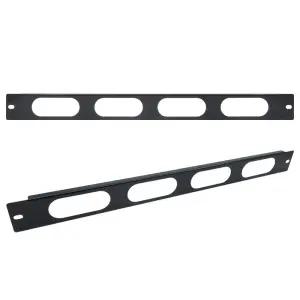 IN NETWORK 19인치 서버랙 허브랙용 1U 엔트리 판넬 블랙 IN-E1UBK