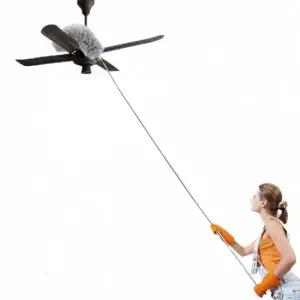 장대 먼지털이 긴 털이 청소 천정청소 먼지청소 전원주택청소 높은곳청소 상부청소