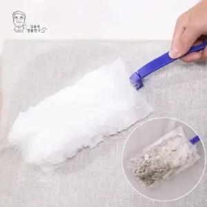 일회용 먼지떨이 리필 10P 핸들청소포 먼지제거 스퀴지 청소포 청소솔 틈새청소 일회용