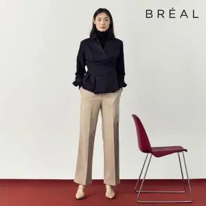 [브리엘]25FW 헤링본 기모 세미 와이드 팬츠 3종