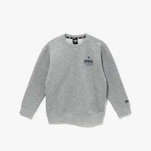 [롯데백화점]뉴에라 MLB LA 다저스 아치 슬로건 맨투맨 헤더 그레이 14443555