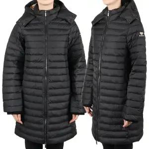 버버리 25FW 여성 베어 로고 후드 다운 패딩 블랙 성인사이즈 8109351 A1189 12-14Y