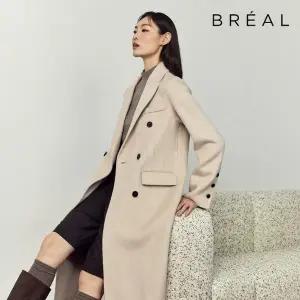 [브리엘]25FW 테일러링 캐시울 핸드메이드 롱 코트 1종