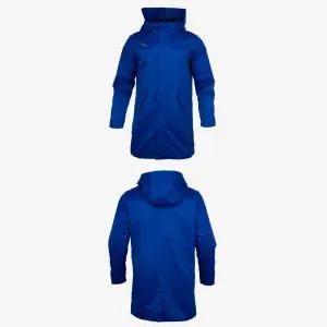 푸마 플리스 후드 사파리 롱자켓 블루 남자겨울점퍼 방한복 등산패딩 남성코디