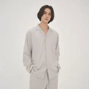 [NS홈쇼핑][오르시떼] 남성 G037 테티스GY 긴소매 파자마 세트[35537780]