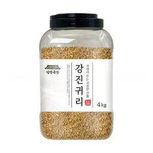 건강곡간 강진귀리 통 4kg 1개