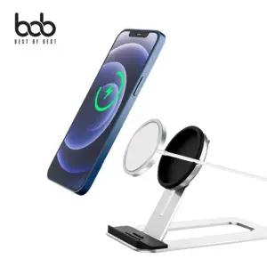 MS01 맥세이프 플렉서블 슬라이드 탁상용 거치대 홀더 무선 충전기 패드