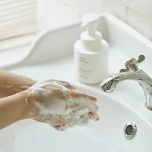 [생활공작소] 핸드워시 손세정제 용기 250ml x 2개 (파우더향/청포도향 택1)