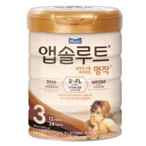 앱솔루트 명작 2FL분유 3단계(12~24개월) 800g 1캔