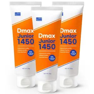 듀오솔루션 디맥스 주니어용 고불소 치약, 80g, 3개