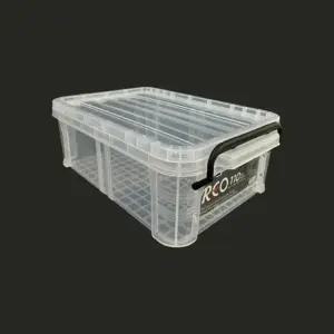 신한리빙 레오박스 110 (11L) (6개입) 수납 정리함 투명박스 리빙박스