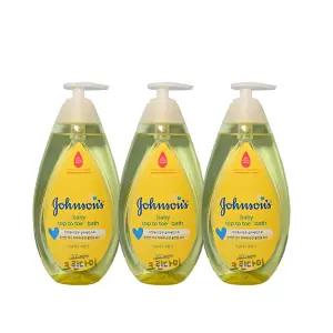 존슨즈 베이비 바스 탑투토 바디워시 500ml x3개