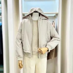 [대구백화점] [올앤선드리]후드 크롭 패딩 점퍼(A4WAR161)