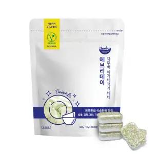 자우버 비건 에브리데이 식기세척기 세제 60개입