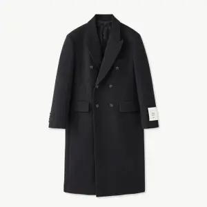 STCO DP01 더블 오버핏 코트 블랙 (OVER)  SCTWD53