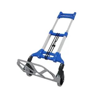3단 접이식 핸드 카트 최대 하중 75kg 택배 캠핑 짐 운반 구르마 손수레 / 휴대용 핸디 캐리어 WISEJX075
