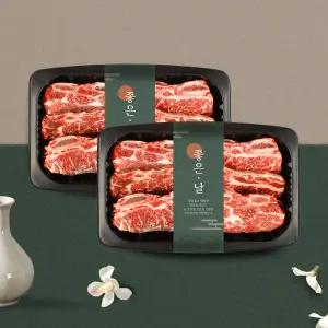 [웰던푸드] 호주산 LA갈비 1kg x 2팩