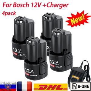 Bosch BAT411 배터리 리튬 이온 충전지 충전기 용 12V/10.8V 3000mAh