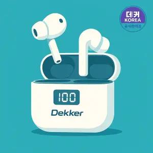 데커코리아 블루투스 이어폰 액티브노이즈캔슬링 BT-V5.4