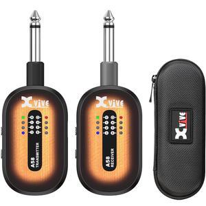 5 8GHz 송신기 및 수신기가 있는 Xvive A58 무선 기타 시스템 선버스트