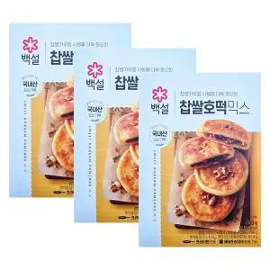 백설 찹쌀 호떡믹스 400g x 3개
