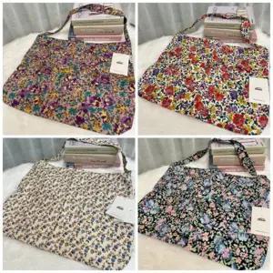 EMIS 이미스 플라워 에코백 페인팅 파스텔 코듀로이 한소희 샌디브라운 블랙