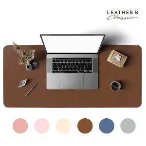 레더비 가죽 장패드 데스크 매트 90x40cm 국내제조/마우스패드/장/패드/마우스/게이밍/대형/키보드/컴퓨터