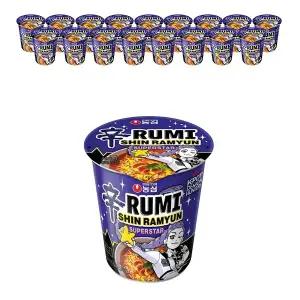 농심 신라면 슈퍼스타 컵(루미) 65g, 6입, 3개 (총 18개)