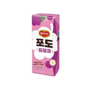 델몬트 드링크 포도 190ml 48개
