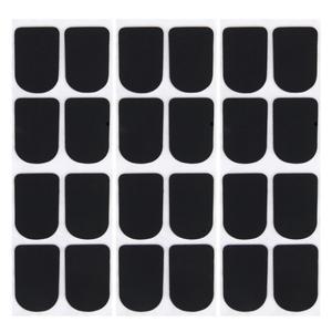 클라리넷 소프라노 색소폰 마우스피스 패치 패드 쿠션 블랙 -- 0.8mm 24 개