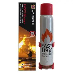 이지119 차량용 소화기 가정용 휴대용 강화액 소화기 1개 / 써클