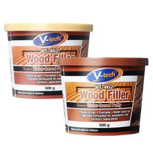 브이텍 우드필러 대용량 흠집제거 메꿈제 메꾸미 보수제 마루 퍼티 목재