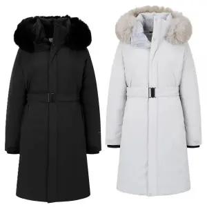 [매장판] 컬럼비아 롱 패딩 자켓 패스 대쉬 포레스트 여성 방수 구스 다운 점퍼 YL3583