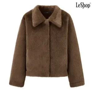 페이크 퍼 카라 데일리 긴팔 자켓 (DP4JK006A)