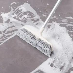 틈새 청소 솔 연장형 스크래퍼 화장실 구석 청소 브러쉬 바닥
