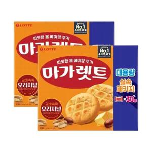 롯데웰푸드 마가렛트 실속패키지 660g, 2개