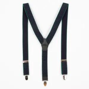 남성 작은 패턴 멜빵 정장패션 캐주얼룩 데일리룩