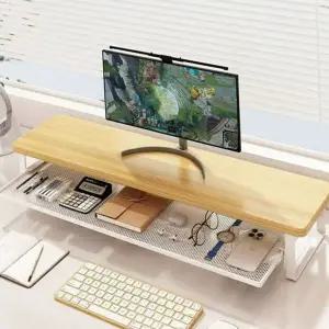 멀티 모니터 받침대 사무용 컴퓨터 받침대 스탠드 책상 선반