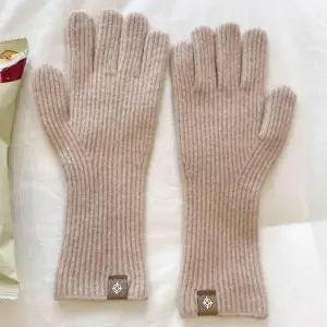 울니트 핑거홀 롱장갑 겨울방한 스마트폰터치 손가락구멍 커플 남녀공용