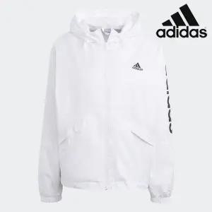 아디다스 여성용 후드 자켓 /Y9- GL0647 / W LIN WB 우먼스 에센셜 오버사이즈 로고
