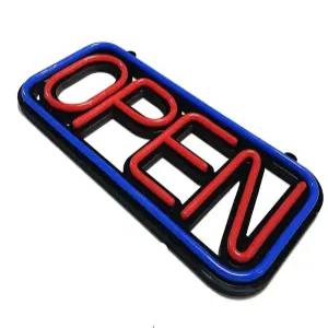 오픈 네온사인 조명 패스트푸드 카페 식당 매장