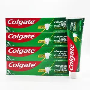 콜게이트치약 그레이트 아이스쿨 민트 치약 175g x 4개 잇몸 입냄새 불소 콜케이트